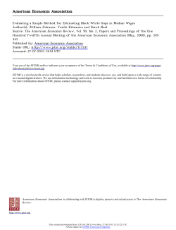 American Economic Association