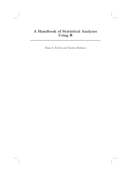 Chapter Survival Analysis