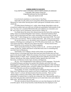 "Coming Home to Van Nuys" (1996)