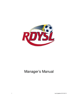 Manager`s Manual