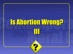 Baruch Brody: &ldquo;Thomson on Abortion&rdquo; 3