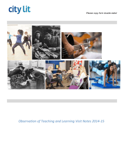 c Quality improvement visit (full length) &ndash; covers most