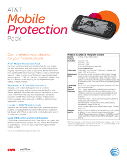 Mobile Protection Mobile Protection - Wireless