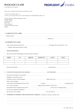 BAGGAGE CLAIM FORM (Prolight):Layout 1