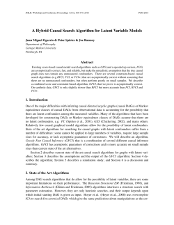 A Hybrid Causal Search Algorithm for Latent Variable Models