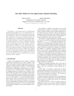One-Shot Multi-Set Non-rigid Feature-Spatial Matching