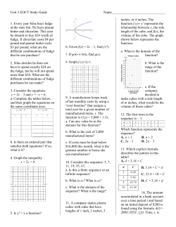 EOCT Guide Questions Unit 3