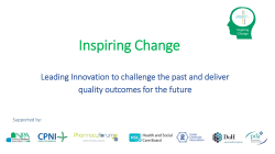 Inspiring Change Conference Glyn Walduck, NPA