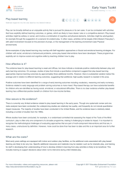Teaching and Learning Toolkit - Education Endowment Foundation