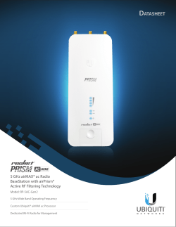 Rocket Prism 5AC Gen 2 Datasheet