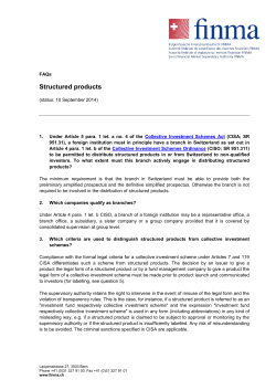 Structured products