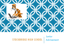 11th Grade Advisement - Henry County Schools