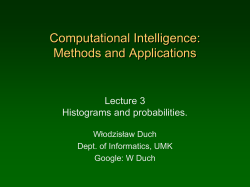 CI: Methods and Applications