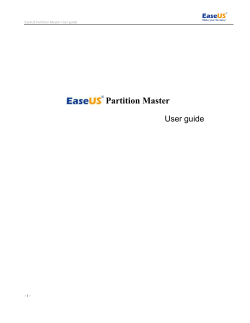 EASEUS Partition Master