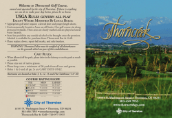 usga rules govern all play