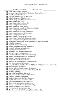 Submittal Form - New Braunfels ISD