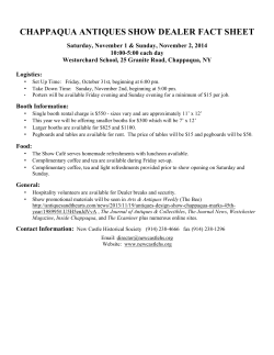 46th Annual Chappaqua Antiques Show