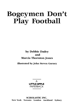 Bogeymen Don`t Play Football