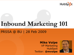 Inbound Marketing
