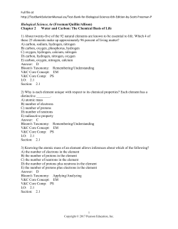 FREE Sample Here - test bank and solution manual cafe