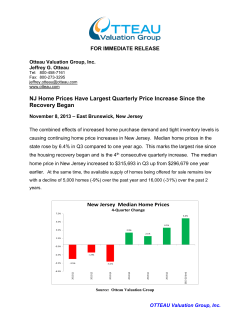 NJ Home Prices Have Largest Quarterly Price Increase Since the