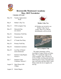 May 2015 - Brownsville Montessori Academy