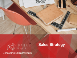 Sales Strategy Slide Deck [PPT 3.4 MB]