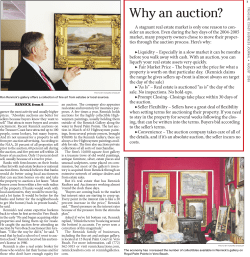 Why an auction? - Rennick Realtors