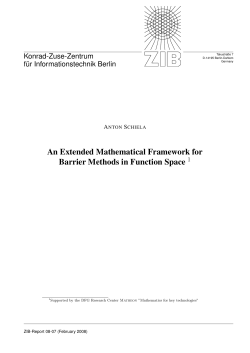 An Extended Mathematical Framework for Barrier Methods