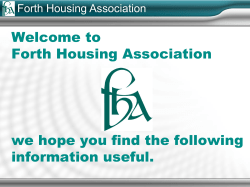 here - Forth Housing Association