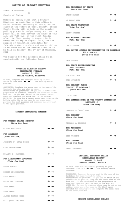 county clerk`s notice