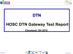 HOSC DTN Gateway Testing_v3