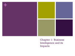 + Roles of Data, Information, and Knowledge in Business