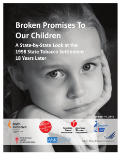 Full Report - Campaign for Tobacco