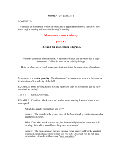 The Impulse-Momentum Change Theorem