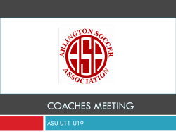 Coaches Meeting