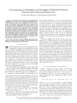 Coexisting Success Probability and Throughput of Multi