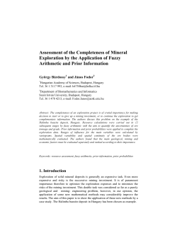 Application of fuzzy arithmetic, prior informations and Bayesian