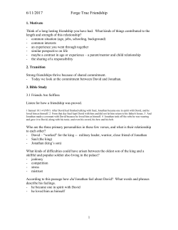 Forge True Friendship