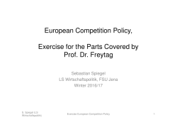 Slides_Excercise - Part 1