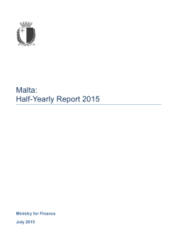 Half-Yearly Report - Ministry for Finance