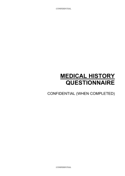 medical history