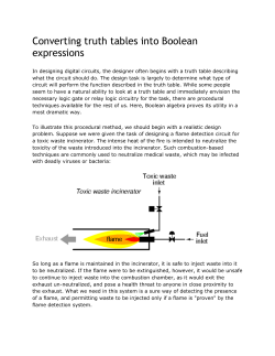 Converting truth tables into Boolean expressions