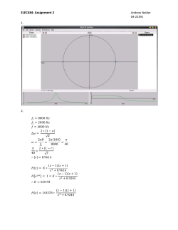ELEC484: Assignment 2 Andrew Nelder 04