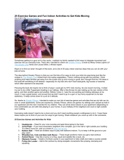 25 Exercise Games and Fun Indoor Activities to Get Kids Moving