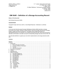 Contents - Open Grid Forum