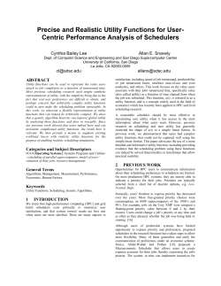 Precise and Realistic Utility Functions for User