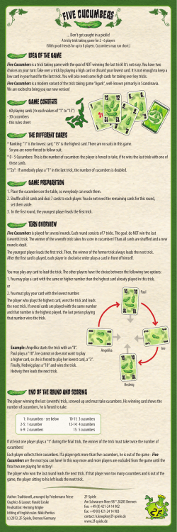 Five Cucumbers - upload dot snakesandlattes dot com