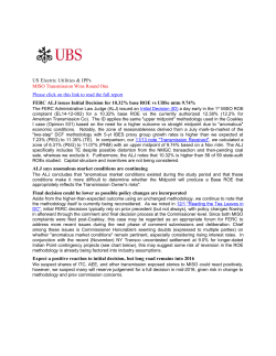 MISO Transmission Wins Round One