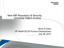 Title of Your Presentation